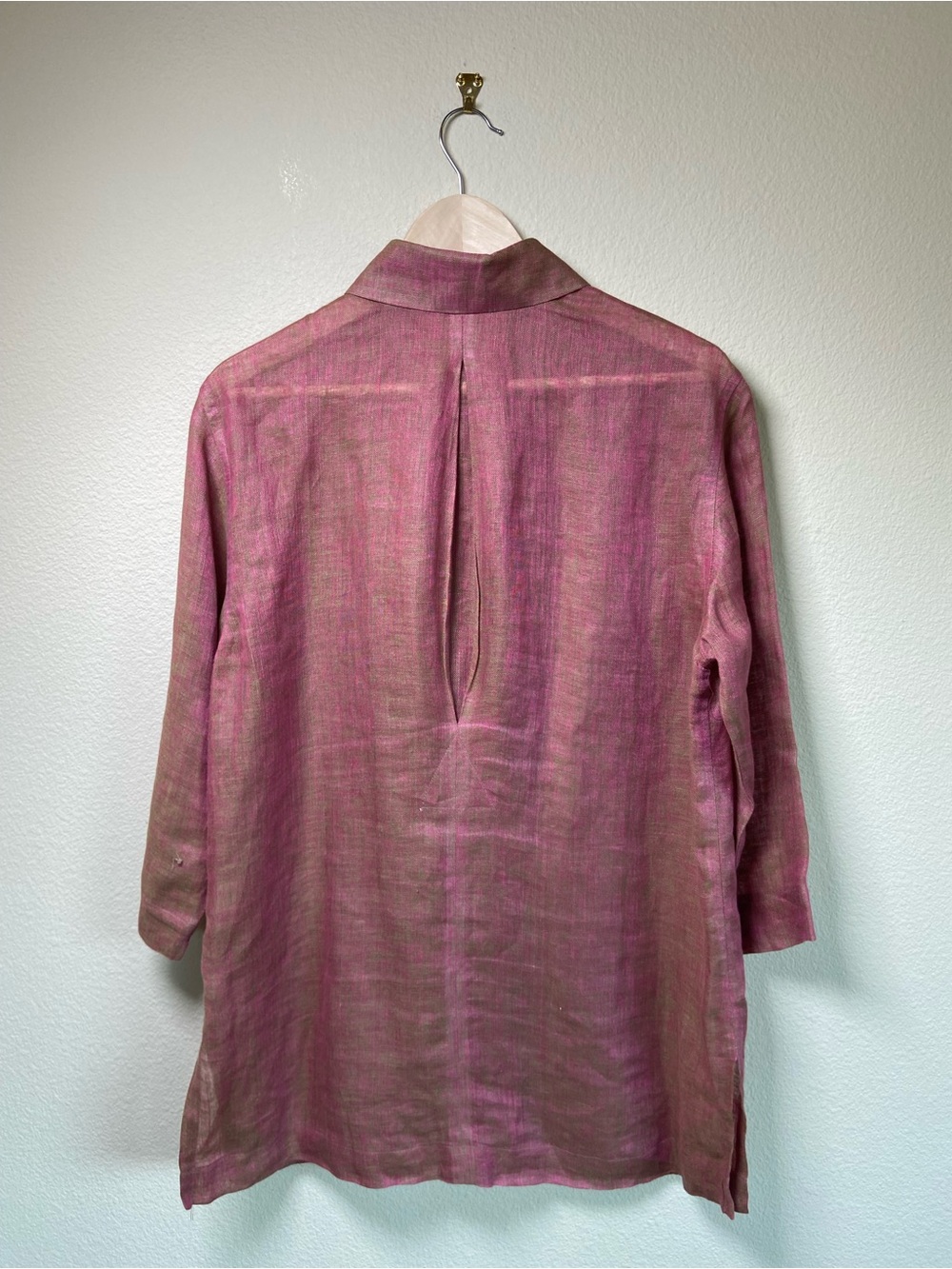 Vintage Staples Linen Shirt - Picture 4 of 8